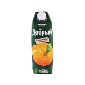 Сок "Добрый" Апельсин 1л/12шт "Мултон"