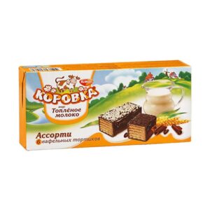 Торт вафельный "Коровка" 200г/6шт "Рот Фронт"