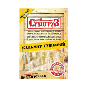 Кальмар сушеный "Сухогруз" 36г/5шт*7бл Россия