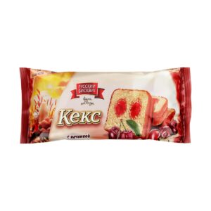 Кекс "Русский бисквит" вишня 225г/10шт Россия