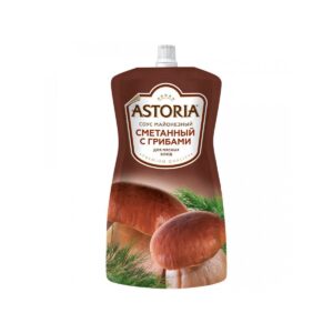 Соус "Astoria" Сметанный с грибами 233г/10шт "НМЖК"