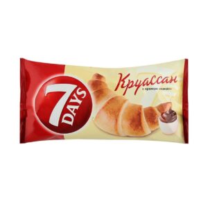 Круассан "7DAYS" с кремом какао 65г/20шт Россия