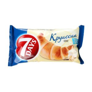 Круассан "7DAYS" с кремом ваниль 65г/20шт Россия