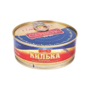 Килька Балтийская в томатном соусе Гост (с/ключ) 230г/24шт "Совок"
