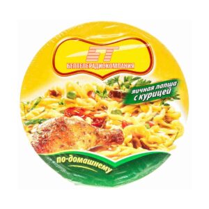 Лапша яичная "Роллтон" с Курицей (конт) 90г/24шт Россия