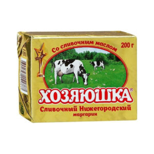 Маргарин "Хозяюшка" сливочный Нижегородский Гост 60% 200г/20шт Россия