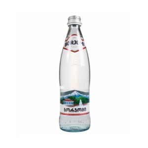 Вода "Боржоми" Лечебно-столовая газированная (ст/б) 0,5л/12шт Грузия