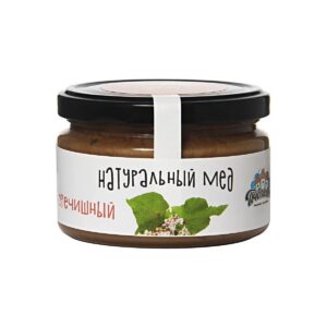 Мед натуральный "Гречишный" Гост (ст/тв) 300г/12шт "ДоброМёд"