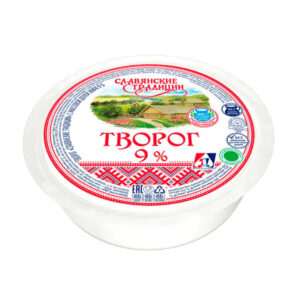 Творог Славянские Традиции 9% (вак/уп) 355г/6шт "Минский МЗ №1"