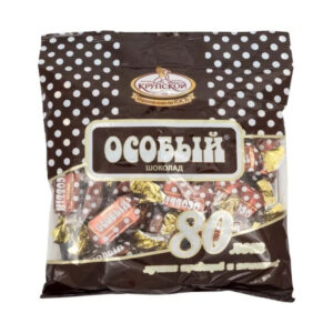 Конфеты "Особый" темный с шоколадной начинкой 1кг/4шт КФ "Крупской"