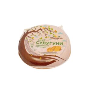 Сулугуни сыр 45% Европейский копченый (вак/уп) г.Стародуб